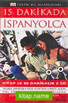 15 Dakikada İspanyolca (2 Cd+Kitap)