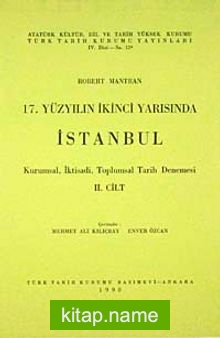 17.Yüzyılın İkinci Yarısında İstanbul Cilt 2
