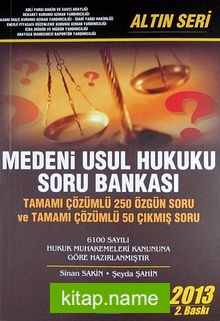 2013 Medeni Usul Hukuku Soru Bankası