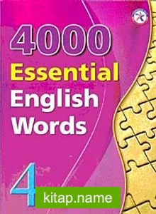 4000 Essential English Words 4-İngilizce’de 4000 Temel Kelime