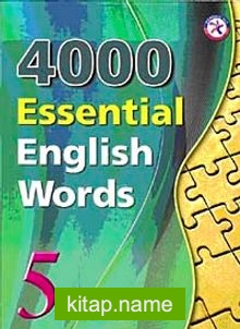 4000 Essential English Words 5-İngilizce’de 4000 Temel Kelime