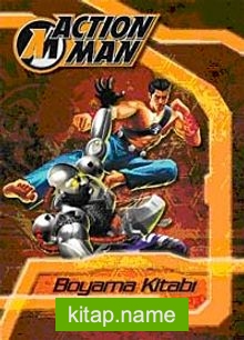 Action Man (Kahverengi) Boyama Kitabı