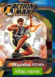 Action Man (Mavi) Boyama Kitabı