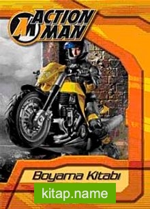 Action Man (Turuncu) Boyama Kitabı