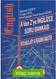 A’dan Z’ye İngilizce Soru Bankası / Vocabulary-Reading Master