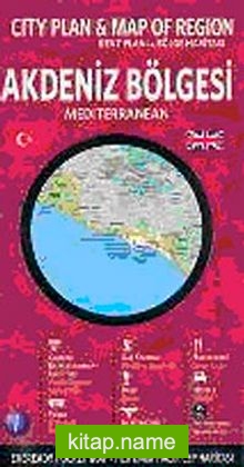 Akdeniz Bölgesi Cep Haritası
