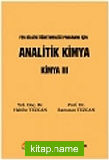 Analitik Kimya/Kimya III