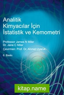 Analitik Kimyacılar İçin İstatistik ve Kemometri