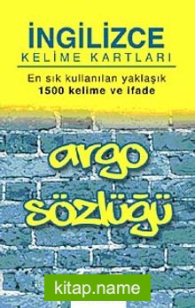 Argo Kelime Kartları (İngilizce)