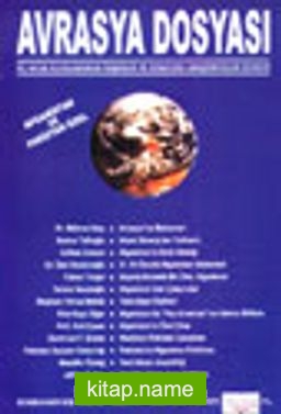 Avrasya Dosyası- Afganistan ve Pakistan Özel Sonbahar-Kış1998/99 Cilt:4 Sayı: 3-4
