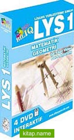 BİL IQ LYS-1 Matematik-Geometri Hazırlık İnteraktif DVD