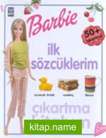 Barbie İlk Sözcüklerim Çıkartma Kitabı
