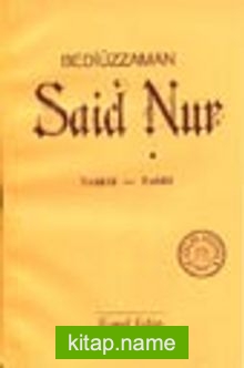 Bediüzzaman Said Nur / Tenkid – Tahlil (karton kapak)