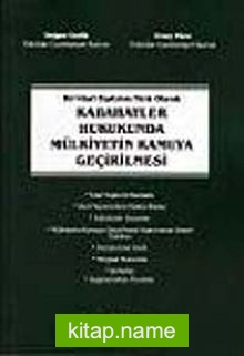 Bir İdari Yaptırım Türü Olarak Kabahatler Hukukunda Mülkiyetin Kamuya Geçirilmesi