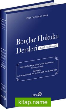 Borçlar Hukuku Dersleri (Özel Hükümler)