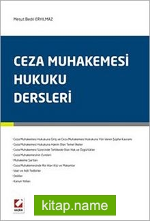 Ceza Muhakemesi Hukuku Dersleri