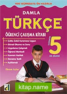 Damla Türkçe Öğrenci Çalışma Kitabı 5