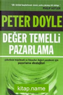 Değer Temelli Pazarlama