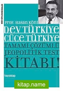 Dev Türkiye Cüce Türkiye Tamamı Çözümlü Jeopolitik Test Kitabı!