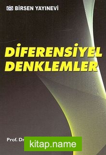 Diferensiyel Denklemler / Prof. Dr. Mustafa Bayram