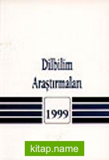 Dilbilim Araştırmaları /1999