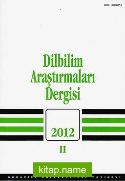 Dilbilim Araştırmaları 2012 / 2