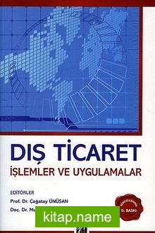 Dış Ticaret İşlemler ve Uygulamalar