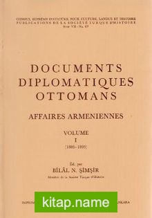 Documents Diplomatiques Ottomans (I Volume)