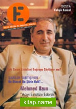 E Aylık Kültür ve Edebiyat Dergisi Aralık 2003 Sayı: 57