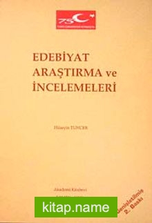 Edebiyatı Araştırma Ve İncelemeleri