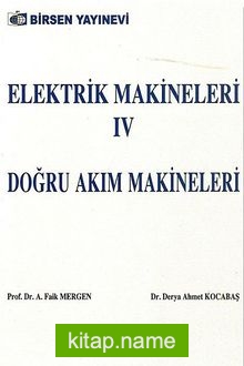 Elektrik Makineleri IV / Doğru Akım Makineleri