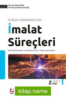 Endüstri Mühendisleri İçin İmalat Süreçleri