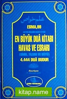 Esma 99 En Büyük Dua Kitabı Havas ve Esrarı (Sihir,Tılsım,Büyü) (2.hm-Ciltli)