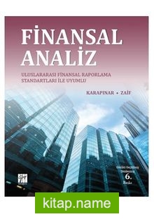 Finansal Analiz  Uluslararası Finansal Raporlama Standartları İle Uyumlu