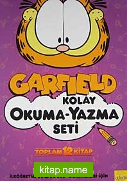 Garfield Kolay Okuma-Yazma Seti (12 Kitap) İlköğretim 1. Sınıf Öğrencileri İçin