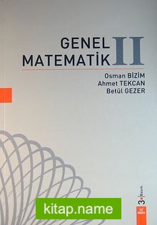 Genel Matematik II