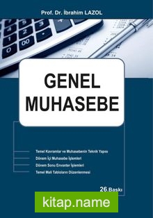 Genel Muhasebe / Prof.Dr. İbrahim Lazol