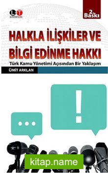 Halkla İlişkiler ve Bilgi Edinme Hakkı