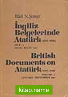 İngiliz Belgelerinde Atatürk 3.cilt (British Documents on Atatürk Volume 3)