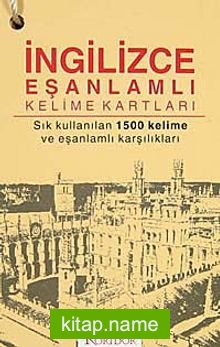 İngilizce Eşanlamlı Kelime Kartları