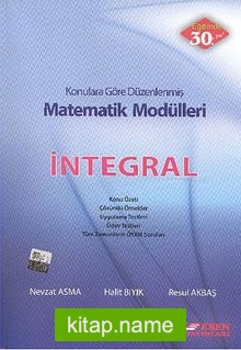 İntegral / Konularına Göre Düzenlenmiş Matematik Modülleri
