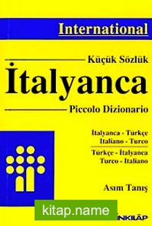 International İtalyanca-Türkçe/Türkçe İtalyanca Dönüşümlü Sözlük