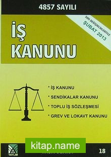 İş Kanunu (Yasa Serisi 18)