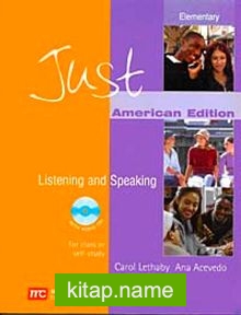 Just Listening Speaking Elementary +CD American Edition