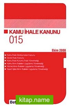 Kamu İhale Kanunu / Cep Kanunları