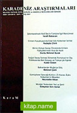 Karadeniz Araştırmaları Sayı: 12 Kış 2007