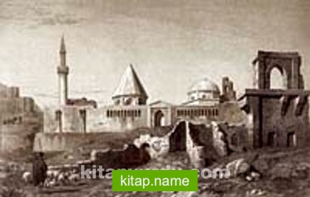 Konya Aladdin Camii Ve Köşkü / Charles Texier (GRV 119-40×65) (Çerçevesiz)