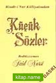 Küçük Sözler (Gül Seris Cep Boy)