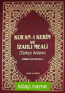 Kur’an-ı Kerim ve İzahlı Meali / Türkçe Anlamı (4 Renkli Cami Boy Kutulu)