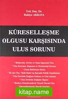 Küreselleşme Olgusu Karşısında Ulus Sorunu